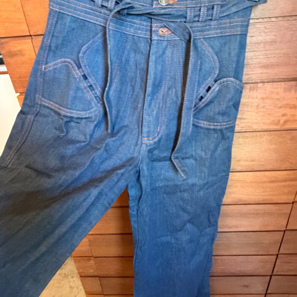 Church of Lilith high-waist denim flares -- INSANELY AMAZING - Picture 9 of 10